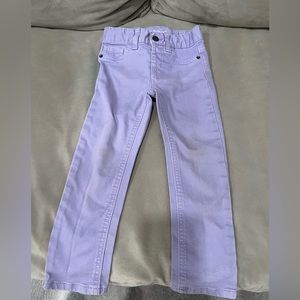Cat and jack purple jeans.